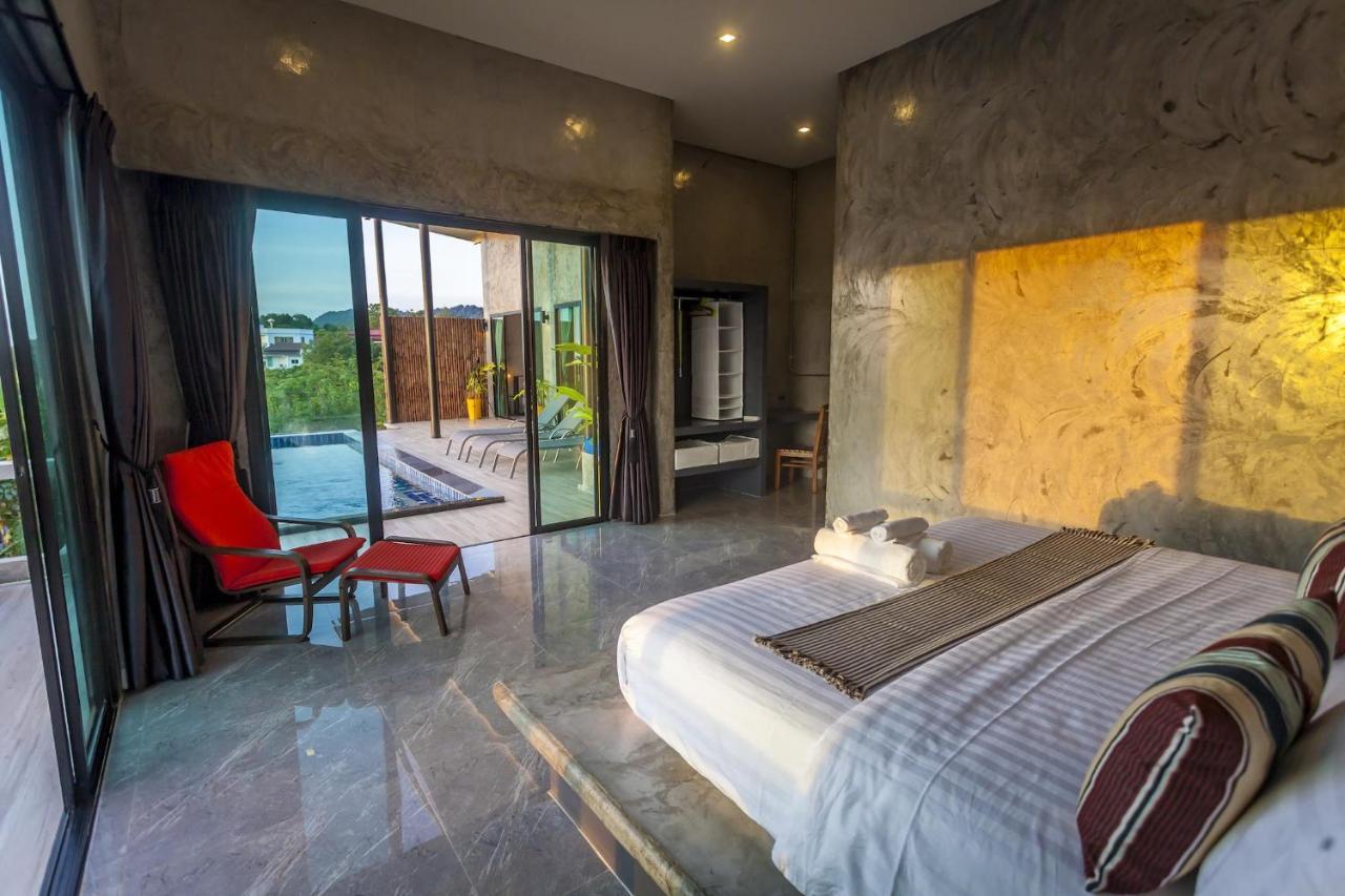 Stylish Pool Villa - 10 Mins Walk To The Beach Koh Lanta Exterior photo