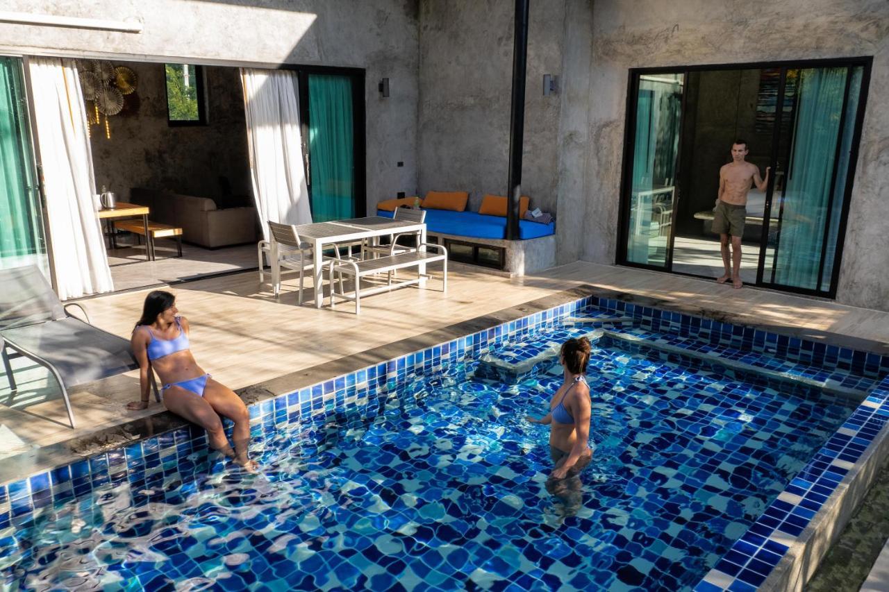 Stylish Pool Villa - 10 Mins Walk To The Beach Koh Lanta Exterior photo